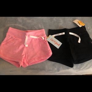 NEW Girls Shorts (set of 2) size 18 months